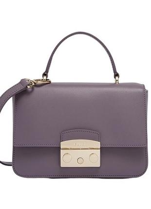 Furla metropolis lilac сумка лавандова