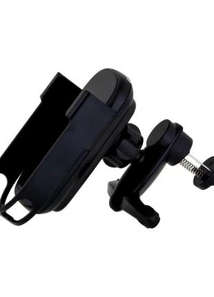 Автотримач baseus wireless charger бездротова зарядка wxhw01 колір чорний, 01