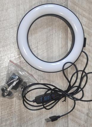 Распродажа кольцевая селфи лампа ring fill light 6 16 см новая