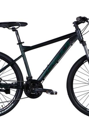 Велосипед алюміній 26 formula f-1 am dd рама-18" чорно-зелений (матовий) 2024