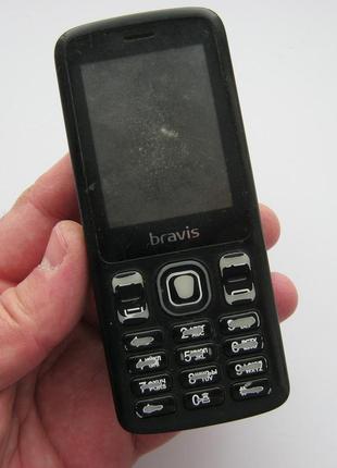 Телефон bravis c240 розбитий дисплей, без акумулятора