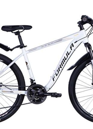 Велосипед сталь 26 formula kozak am dd рама-17,5 білий (матовий) з крилом pl 2024