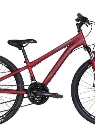 Велосипед st 24" discovery rider am dd рама-11,5" червоно-чорний (м) 2022
