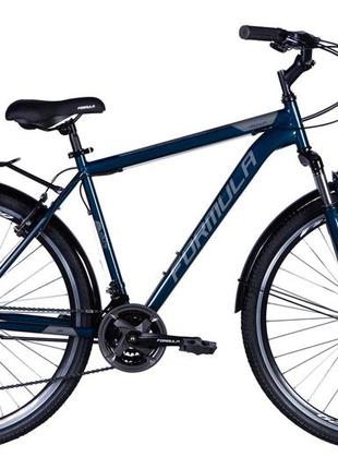Велосипед уцінений st 28" formula magnum am vbr fr рама-20,5" коричневий з багажником задн st з крилом st 2024