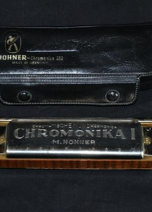 M.hohner хроматическая гармоника "chromonica 1"1 фото