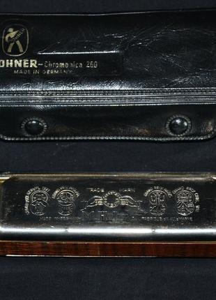 M.hohner хроматическая гармоника "chromonica 1"4 фото