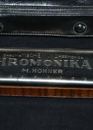 M.hohner хроматическая гармоника "chromonica 1"6 фото