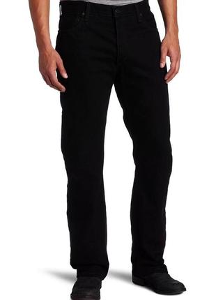 Levi's men's 505 regular-fit jean's black