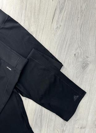 Спортивные лосины клеш adidas3 фото
