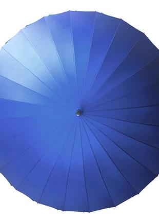 Зонт женский механический ветрозащитный от дождя для женщин lesko t-1001 blue 24 спицы dm-11