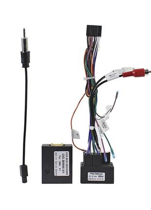 Iso адаптер lesko для bmw e90 2005-2012рр. + can bus фішка