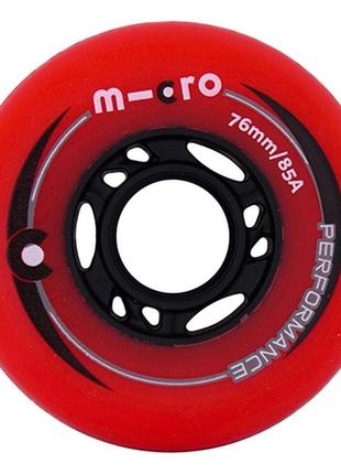 Колеса micro performance 80 mm red (msa-srwh-rd)