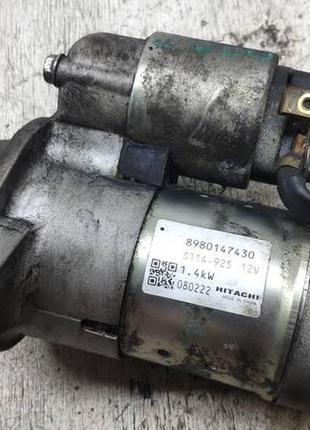 Стартер опель зафира б, opel zafira b 1.7 сdti 2005-2011 98014743 \ 8980147430