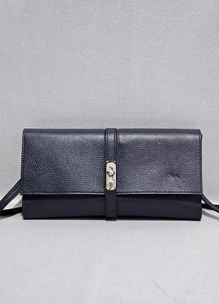 Шкіряна сумка-клатч vera pelle