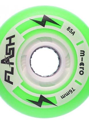 Колеса micro flash 80 mm green (msa-lwh-gr)