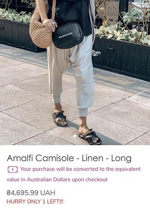 Льняные штанишки австралийского бренда andandrea