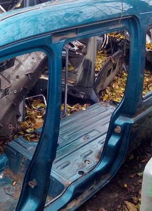 Четверть задняя левая рено кенго 1, renault kangoo 1 2003-2008 пассажир ляда 7751472349