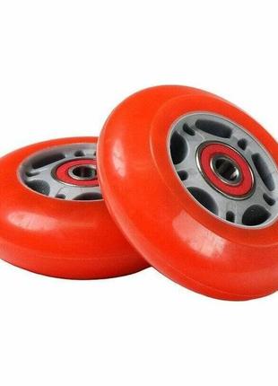 Колеса для ripstik 76 mm (пара) - orange/silver (frd.034617)