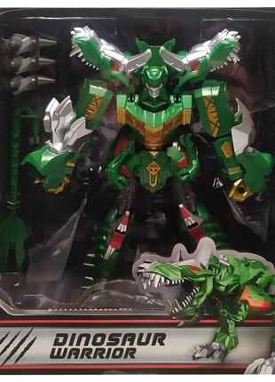 Детский трансформер "dinosaur warrior" 339-35 (зеленый)