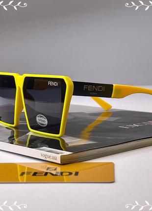 Вау трендові сонцезахисні жовті окуляри uv400 стильний аксесуар квадратні окуляри від сонця