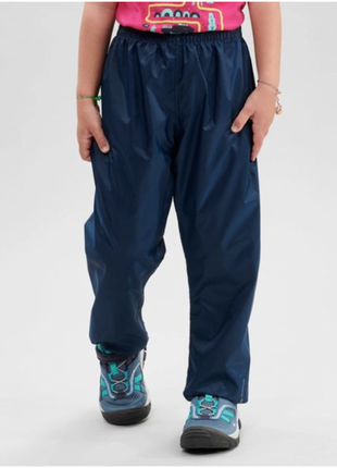 Унисекс. водонепроницаемые штаны брюки дождь, грязепруф, quechua. рост 104-110