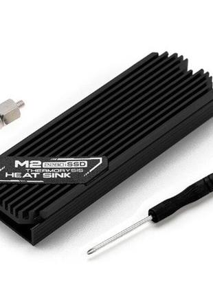 Алюмінієвий радіатор охолодження m.2 ssd heatsink 2280 nvme ngff ssd 76mm