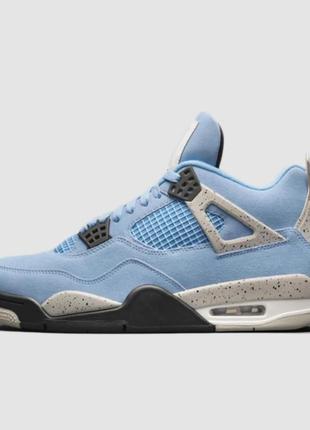 Кроссовки air jordan 4 retro 'university blue' 42