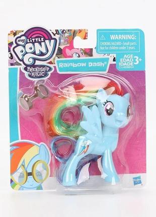 My little pony рейнбоу деш hasbro май литл пони rainbow dash, friendship is magic