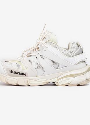 Кросівки жіночі преміум balenciaga track white 39