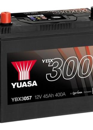 Аккумулятор автомобильный yuasa 12v 45ah smf battery (ybx3057)