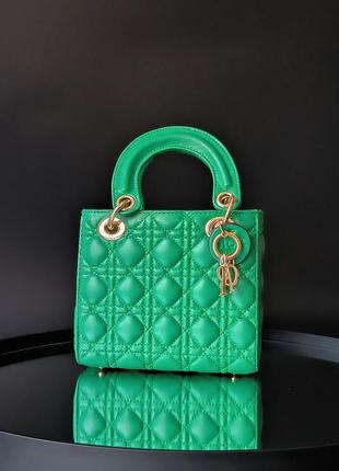 Christian dior lady d-lite mini green  fl4006