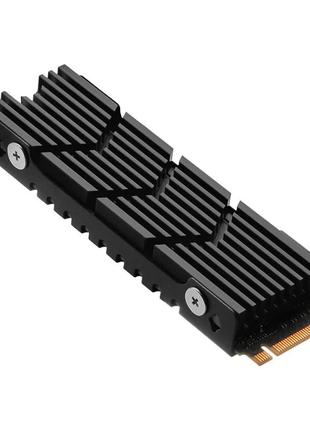 Алюминиевый радиатор охлаждение m.2 ssd heatsink 2280 nvme ngff ssd final cool pro black