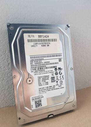 Hdd жорсткий диск western digital wd5003abyx — 500gb 7200 rpm sata 3.5" 64mb кеш