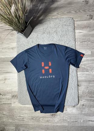 Оригінальна, спортивна футболка «haglofs»