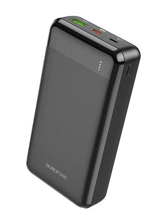 Power bank borofone bj19a pd20w+qc3.0 20000mah чёрный