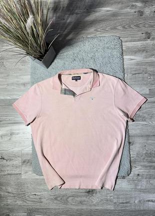 Оригинальное поло футболка “barbour”
