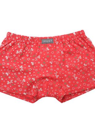 Bono детские трусы шорты боксеры 950439 красные принт