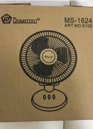 Настільний вентилятор domotec ms 16248 фото