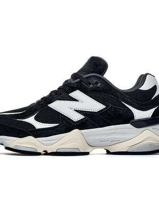 Кроссовки new balance 9060 black white 43