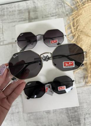 Очки ромбы восьмиугольники ray ban
