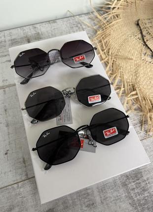 Очки ромбы восьмиугольники ray ban