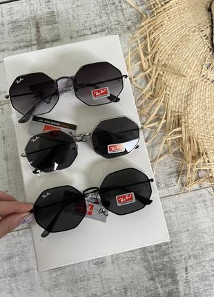 Очки ромбы восьмиугольники ray ban