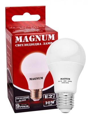 Лампа светодиодная magnum bl 60 10вт 6500k 220в e27