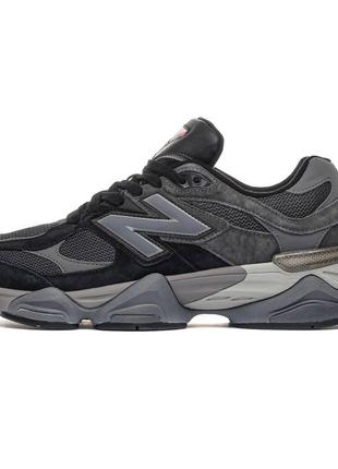 Кроссовки new balance 9060 black grey 43