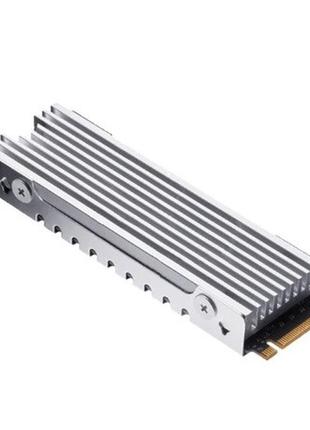 Алюминиевый радиатор охлаждение m.2 ssd heatsink 2280 nvme ngff ssd final cool silver 76