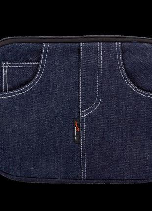 10" lf-1006 чохол для нетбука, планшета, ipad, джинс, синій, підкладка замш