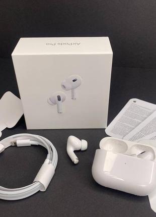 Навушники air pods pro 2 з шумопоглинанням білі
новинка5 фото