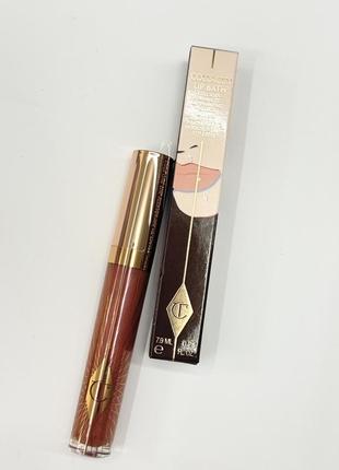 Колагеновий блиск для губ collagen lip bath charlotte tilbury rosy glow, peachy plump, 7.9 ml
