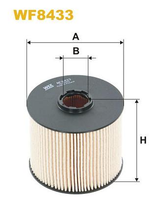 Фільтр паливний citroen c4 ii, c5 ii, c8, ds4, jumpy ii; fiat; ford c-max, grand c-max - wix filters (wf8433)