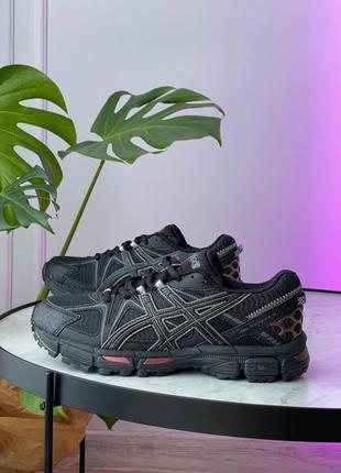 Мужские кроссовки асикс гел кахана чёрные / asics gel-kahana black